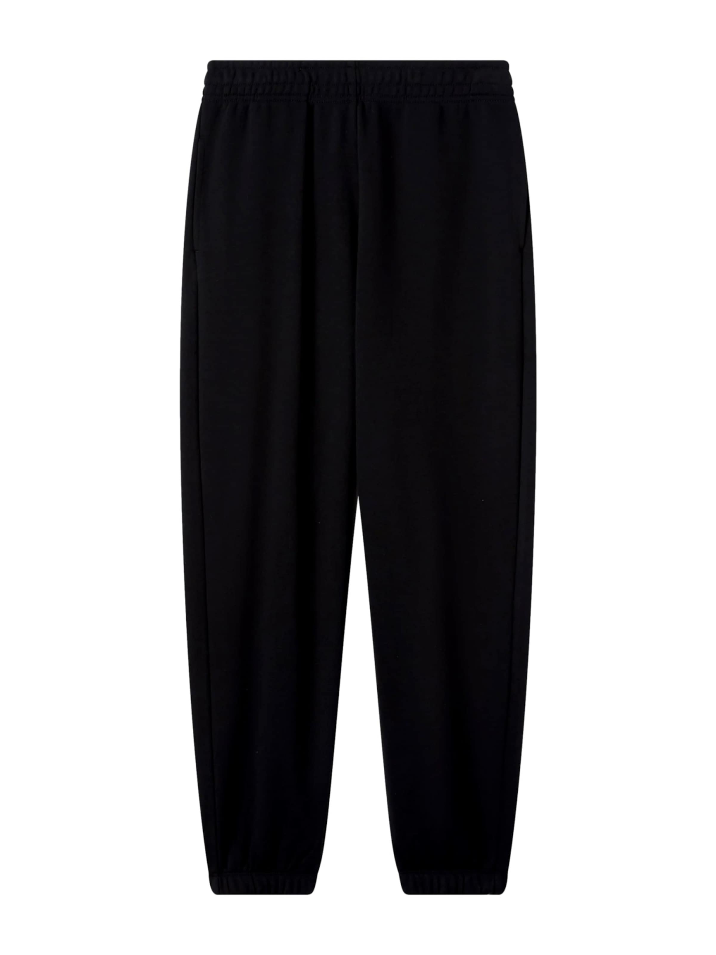 Regular Pantalon de sport Champion en noir : devant