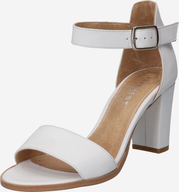 PAVEMENT Strap sandal 'Silke' in White: front