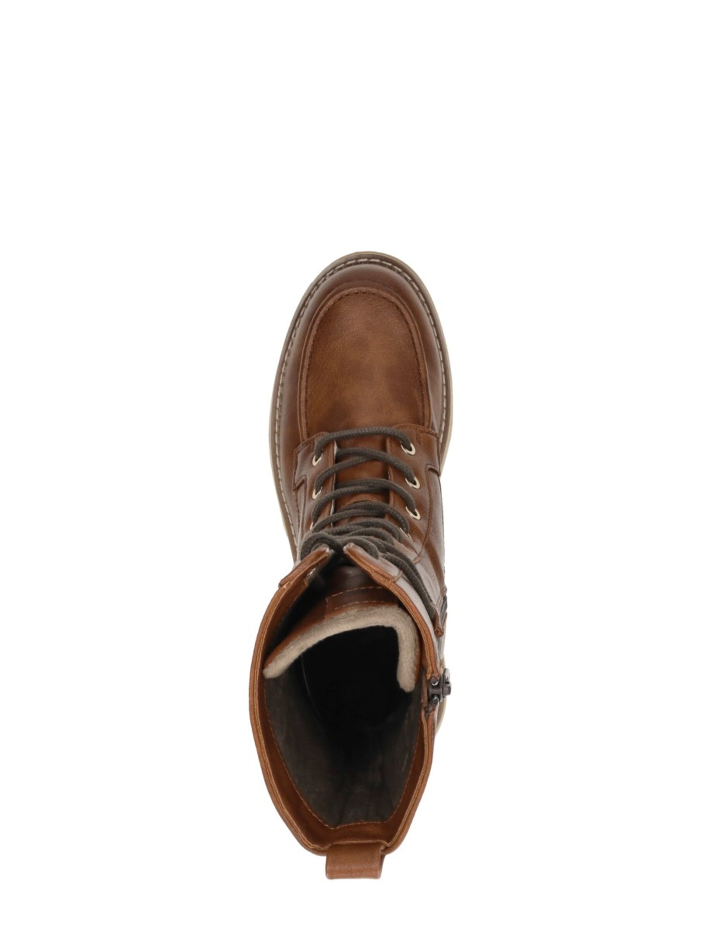 Chaussure à lacets 'Veterschoenen Hoog' MUSTANG en marron