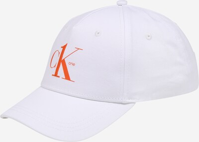 Calvin Klein Cap in orange / weiß, Produktansicht