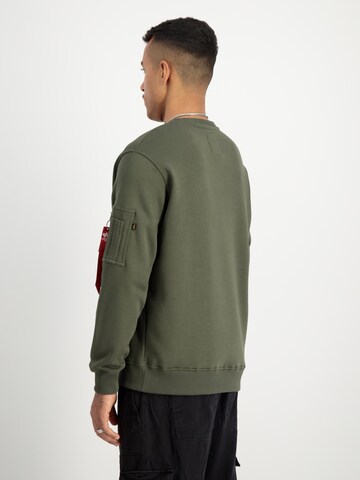 ALPHA INDUSTRIES Mikina - Zelená