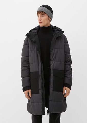 s.Oliver - Abrigo de invierno en gris: frente