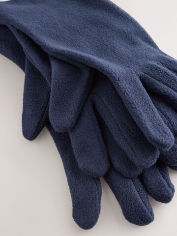 Next - Guantes con dedos en azul