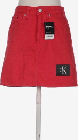 Calvin Klein Jeans Skirt in S in Red: front