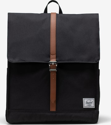 Sac à dos 'City' Herschel en noir : devant