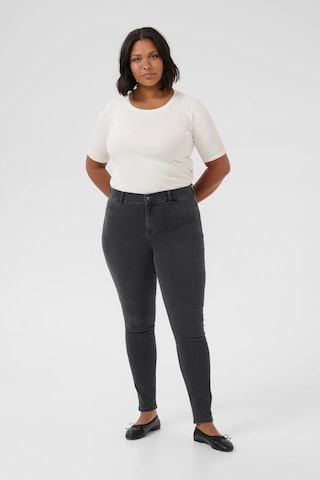 Skinny Jean KAFFE CURVE en gris