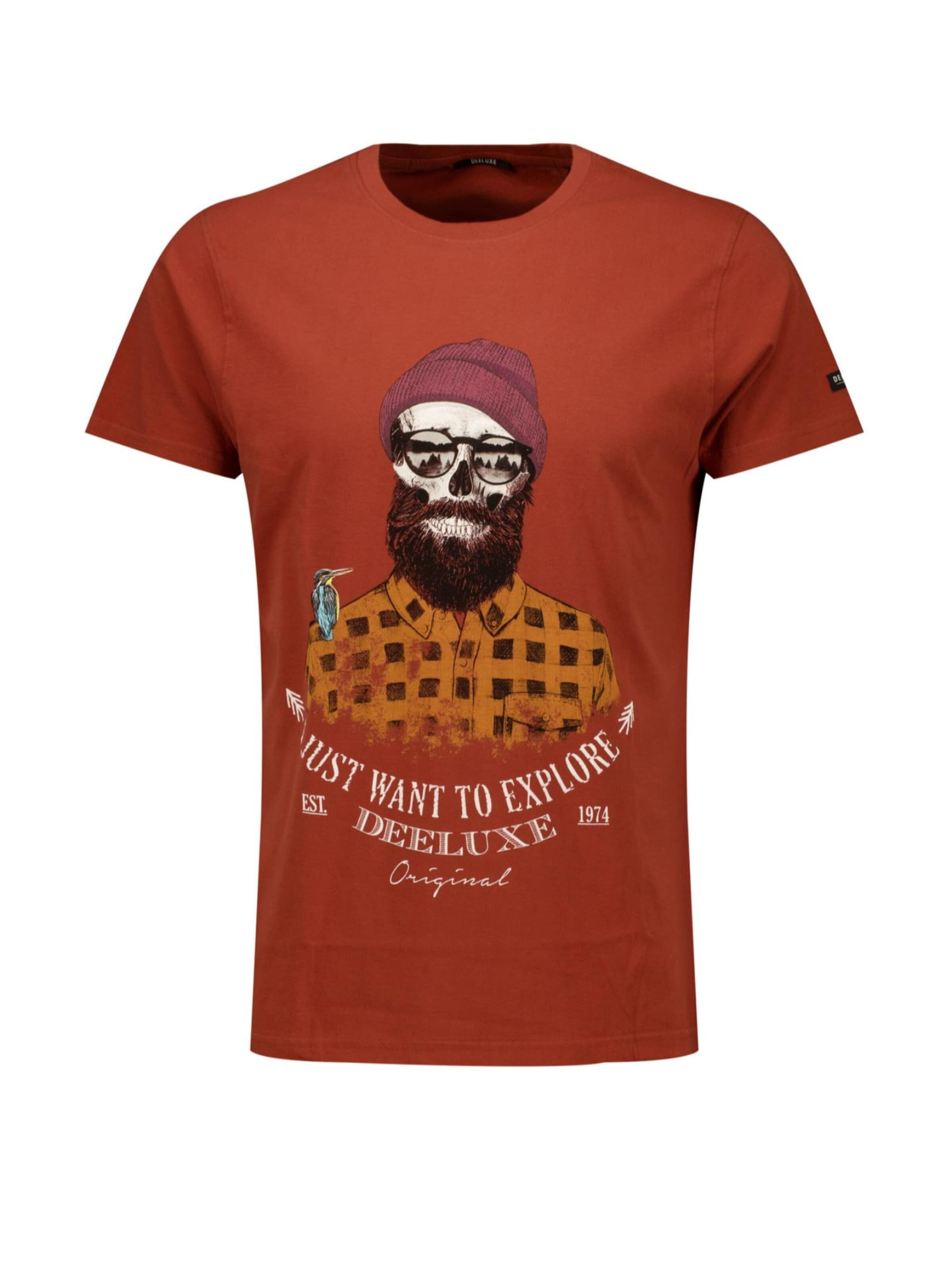 Deeluxe Shirt‌‌‌ in Braun: Vorderseite