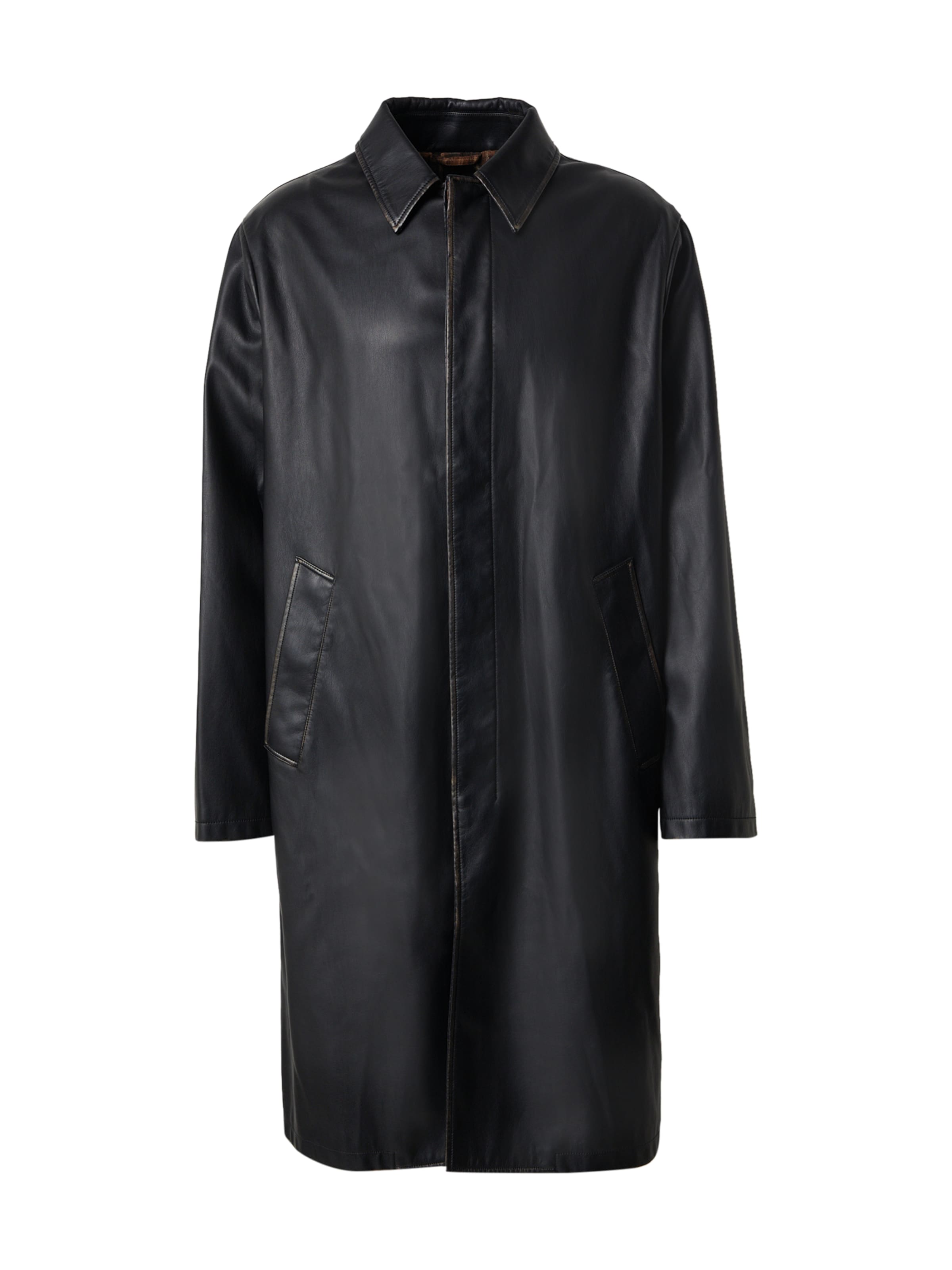 DIESELPrijelazni kaput &#x27;J-RIVERS&#x27; - crna boja: prednji dio