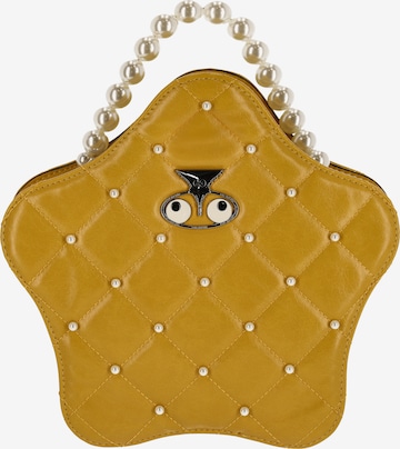 MYMO - Malas de tiracolo 'Eyetheme' em amarelo: frente