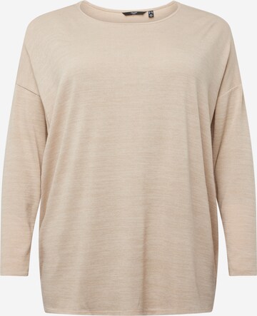 Vero Moda Curve Shirt 'KATIE' in Beige: predná strana