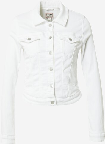 GUESS Between-Season Jacket in White: front