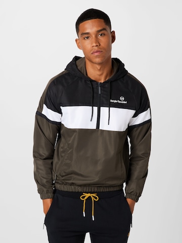 Sergio Tacchini Sportjacke 'Niels' in Grün: Vorderseite