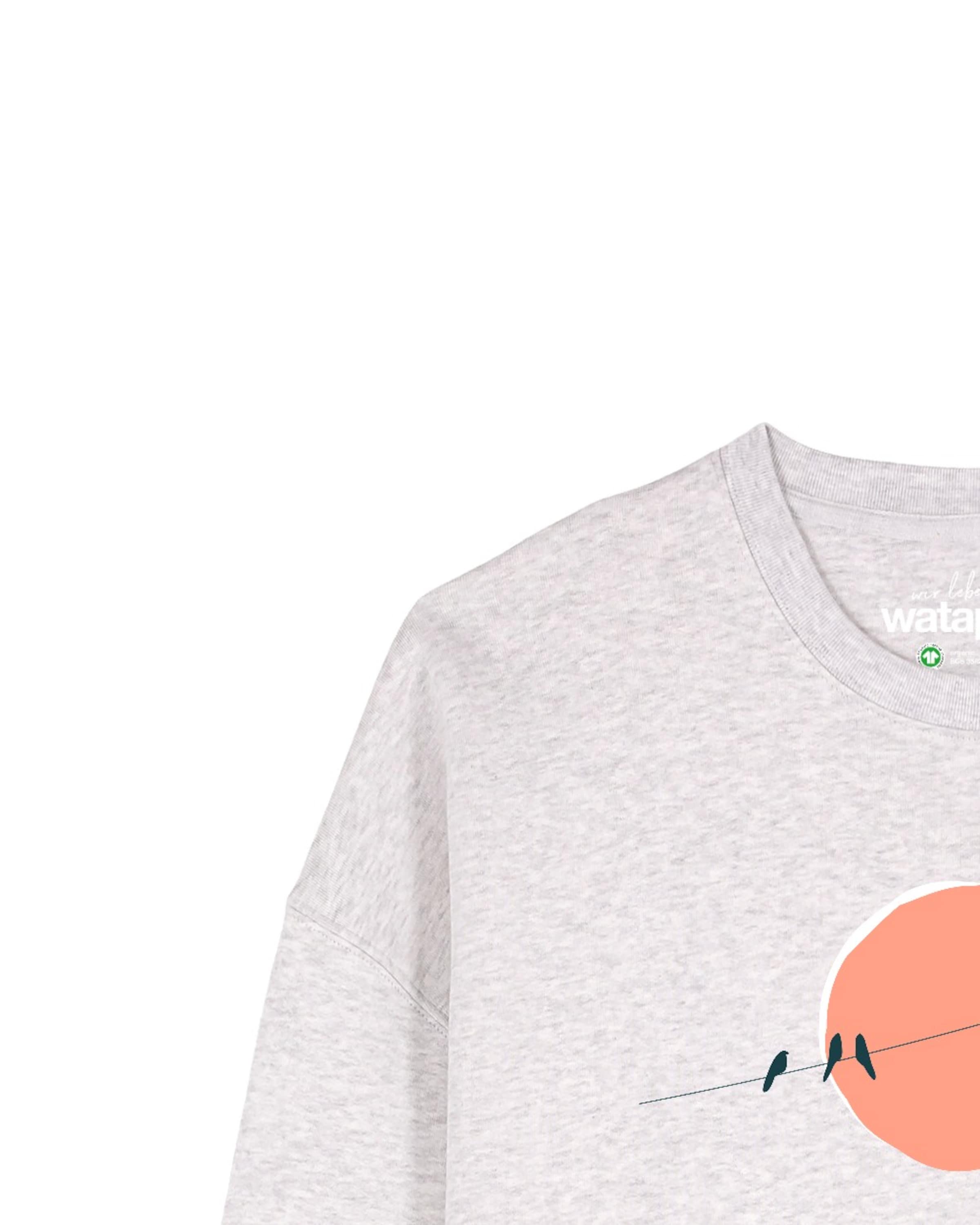 Sweat-shirt 'Countryside 01 ' Watapparel en gris
