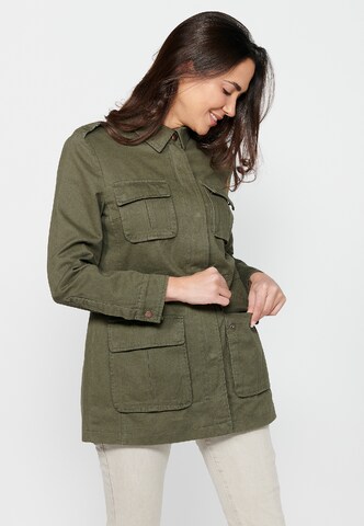 Parka di mezza stagione di KOROSHI in verde