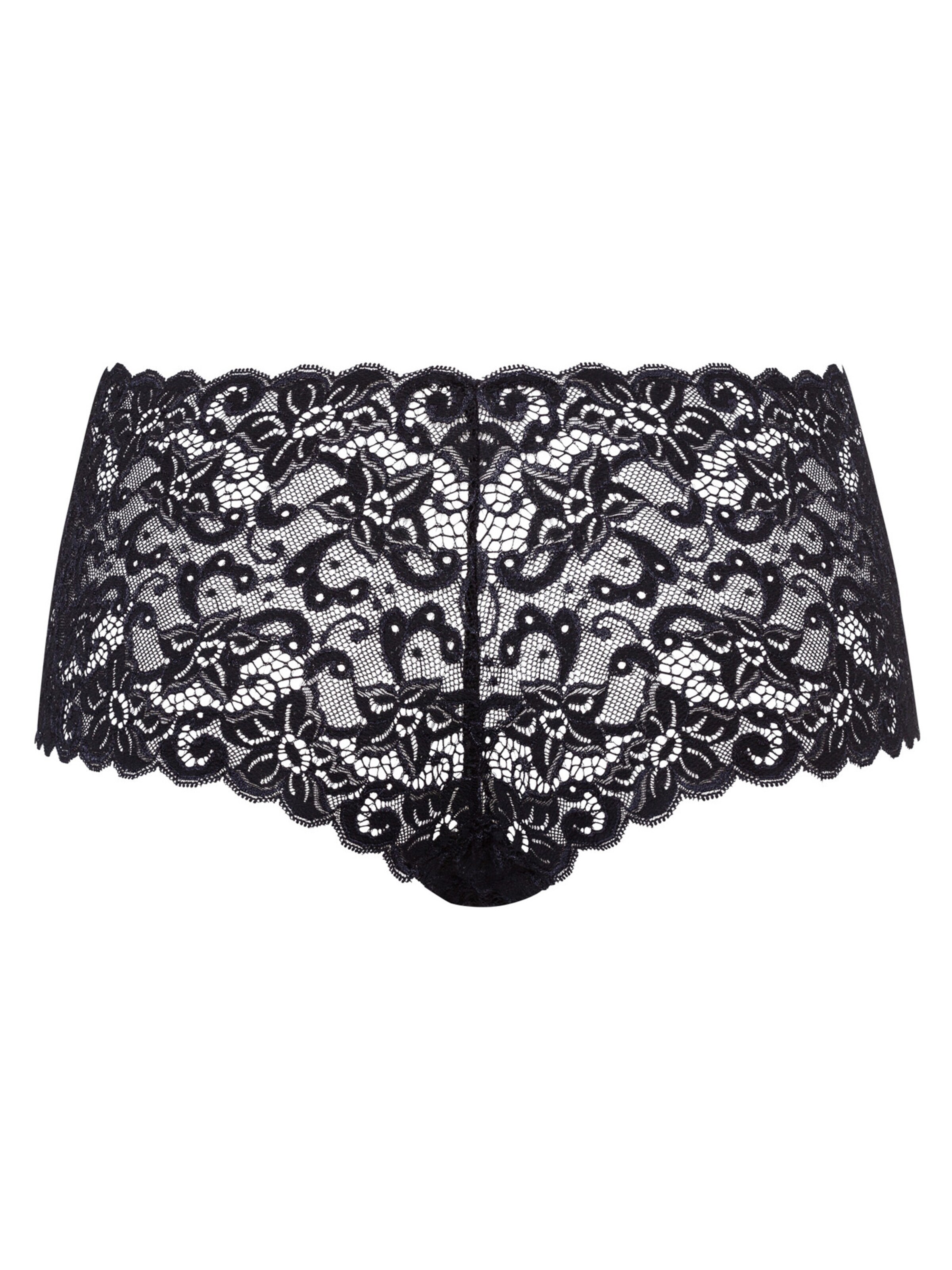 Hanro Panty 'Moments' in Black: front