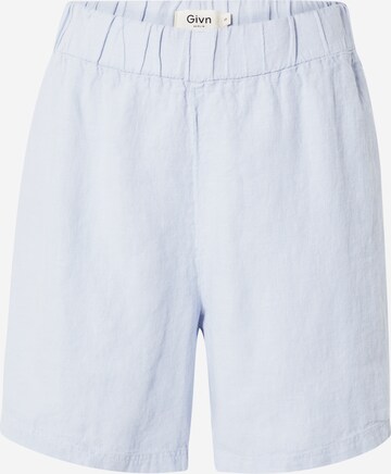 Givn Berlin Loosefit Broek 'Cleo' in Blauw: voorkant