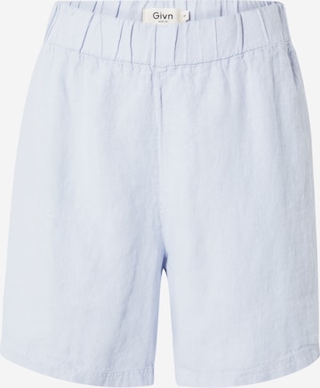 Givn Berlin Loose fit Pants 'Cleo' in Blue: front