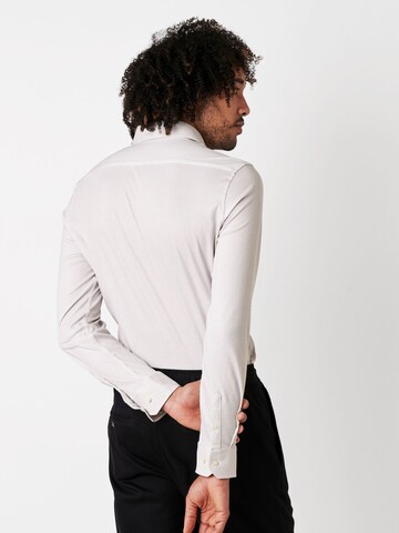 DESOTO Slim fit Overhemd in Bruin