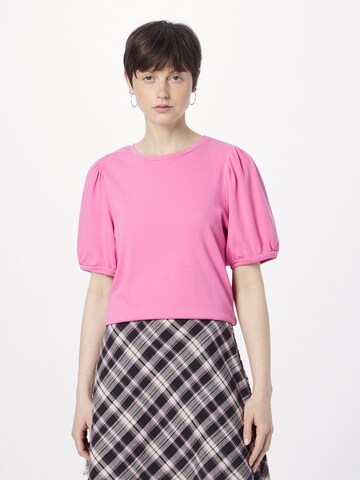 OBJECT - Camiseta 'JAMIE' en rosa: frente