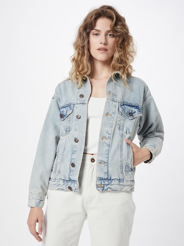 Cotton On Between-Season Jacket in Blue: front