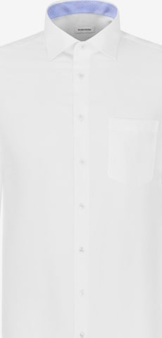 Chemise business SEIDENSTICKER en blanc : devant
