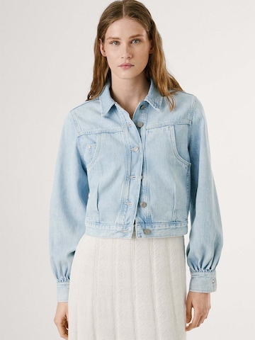 Pepe Jeans Tussenjas 'Madeline' in Blauw: voorkant