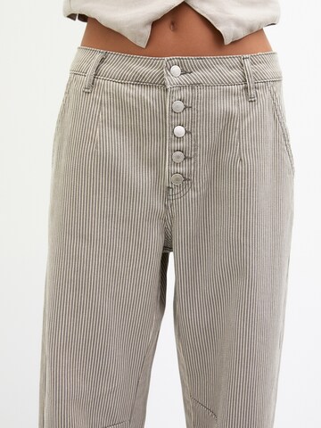 Loosefit Jean Pull&Bear en blanc
