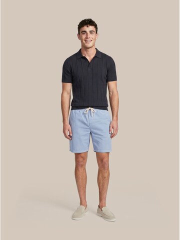 Suitable Slim fit Pants 'Ferdinand' in Blue