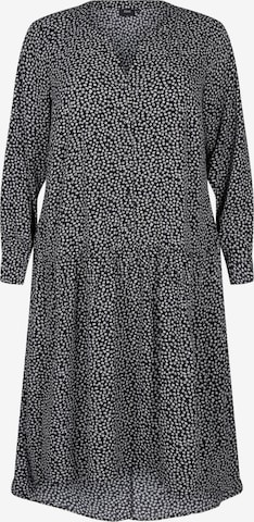 Zizzi Blusekjole 'Xanni' i sort: forside