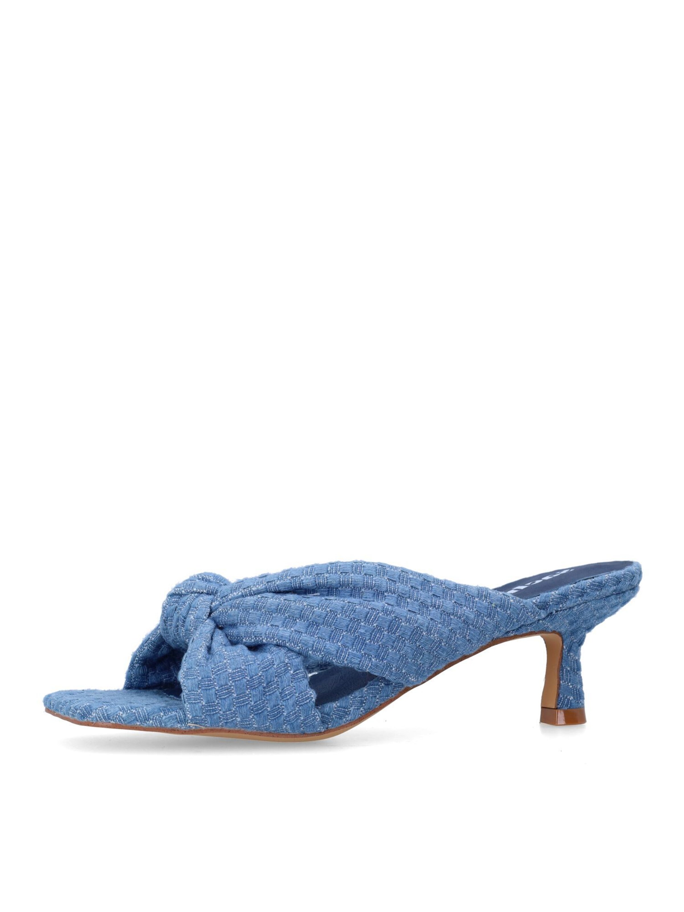 Sandales SACHA en bleu : devant