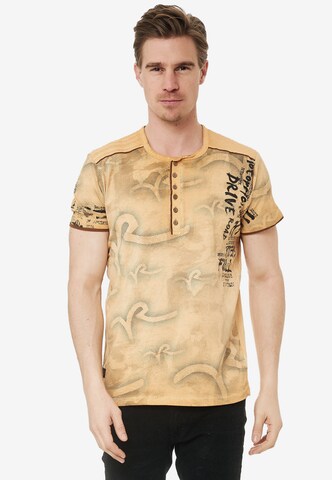 Rusty Neal Shirt in Beige: front