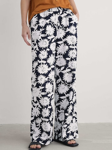Seasalt Cornwall Wide leg Pants 'Poolfield' in Blue: front
