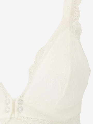 Triangle Soutien-gorge d’allaitement 'Senia' MAMALICIOUS en blanc