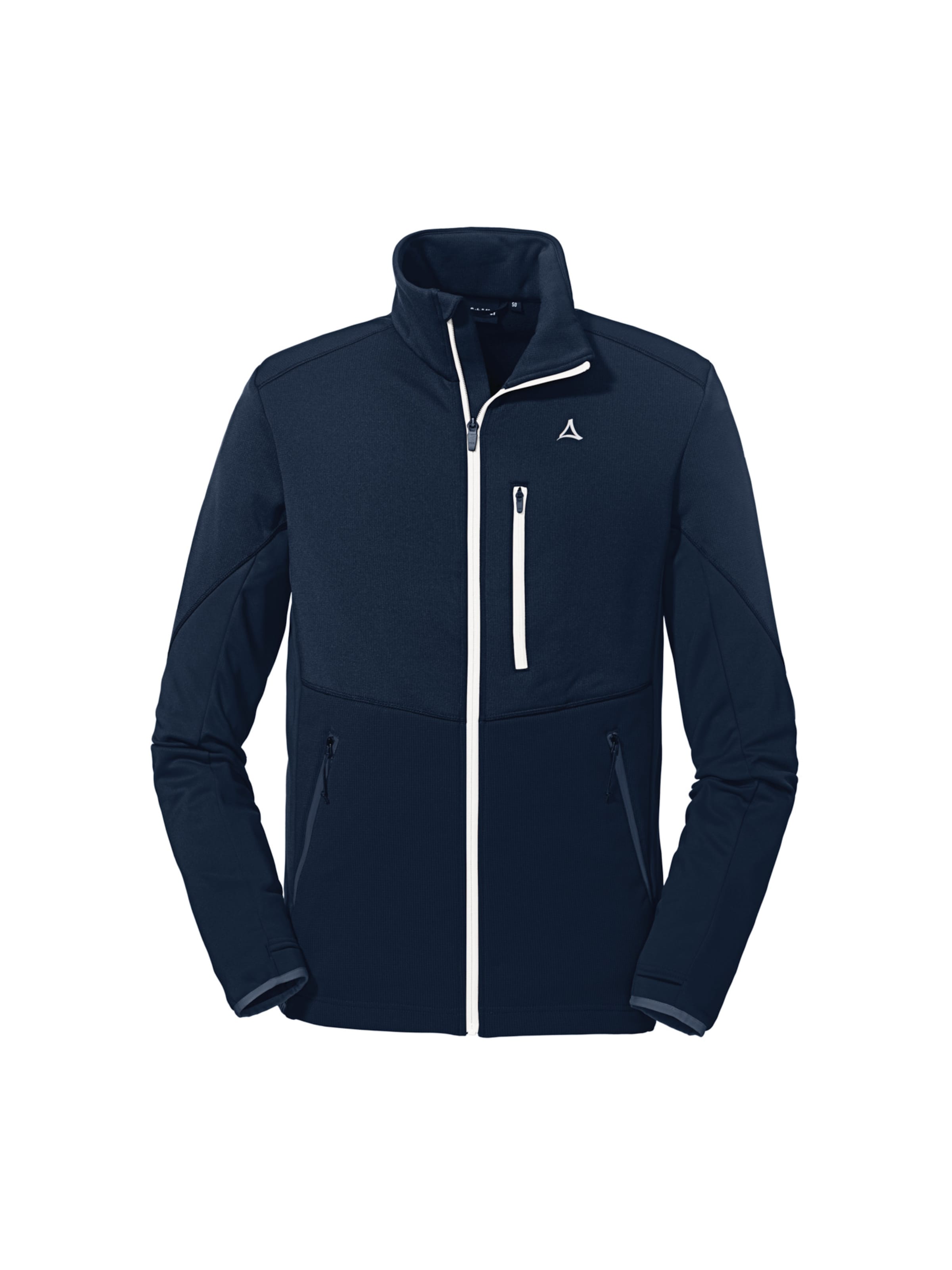 Veste en polaire fonctionnelle 'Lodron M' Schöffel en bleu : devant