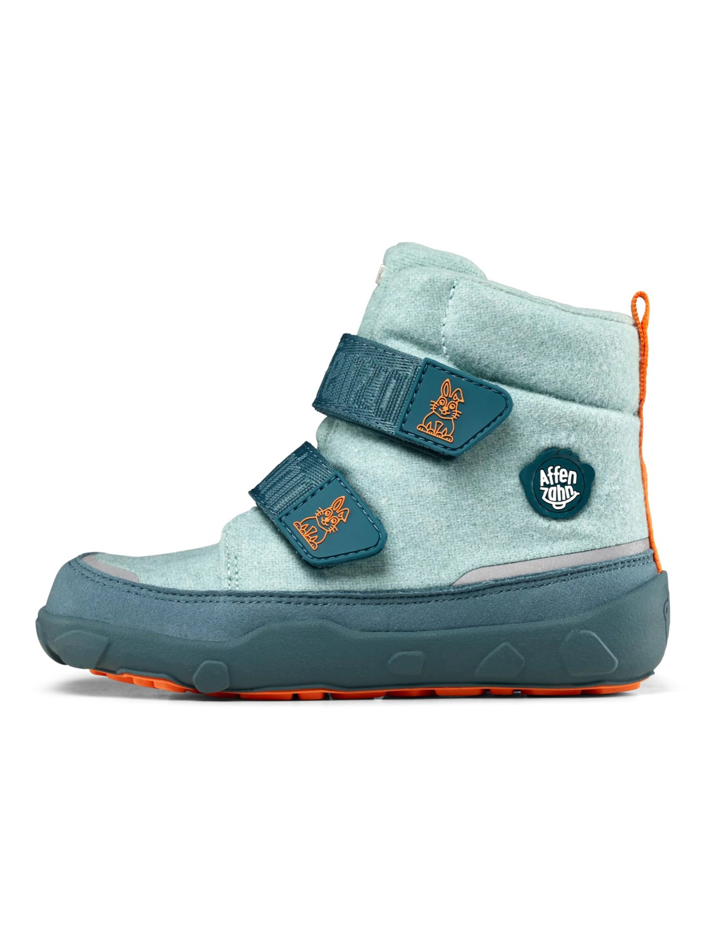 Affenzahn Stiefel 'Winterstiefel Wolle Comfy'‌‌‌‌‌‌‌ in Blau: Vorderseite