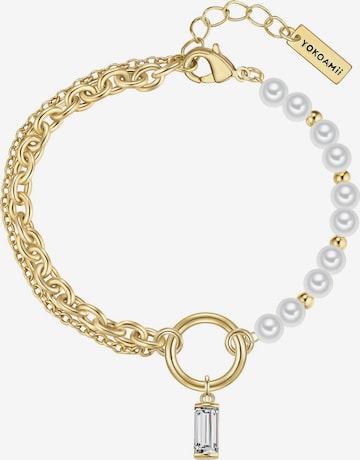 Yokoamii Armband in Gold: Vorderseite
