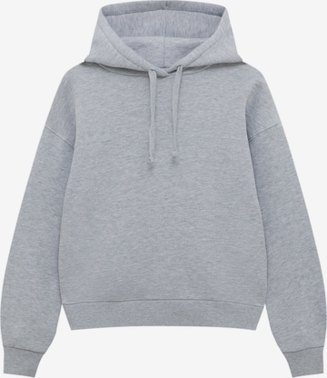 Pull&Bear Sweatshirt in Grau: predná strana