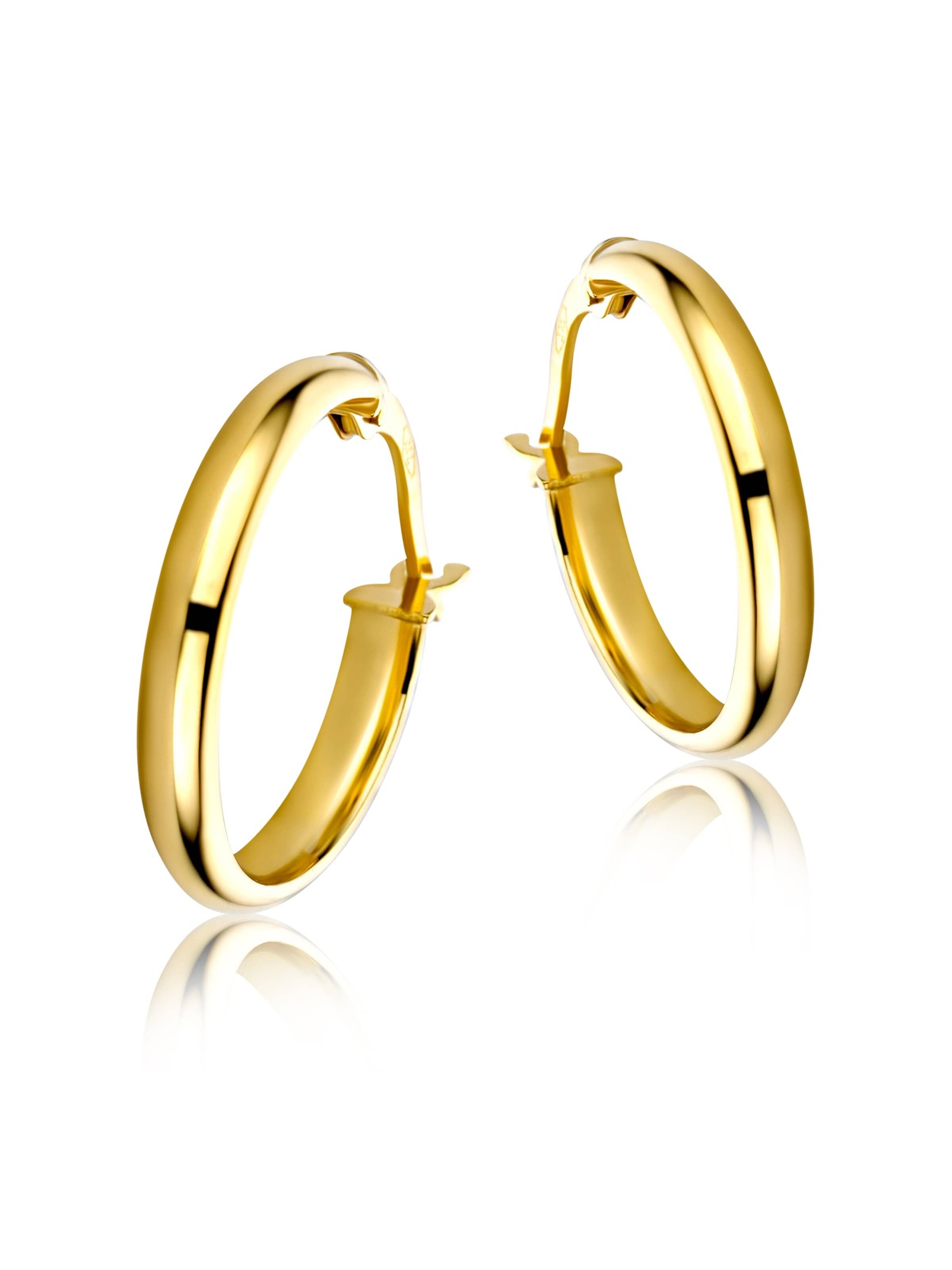 DIAMANT LETERNEL Earrings in Gold: front