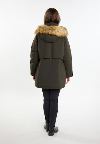 Parka d’hiver Usha en vert