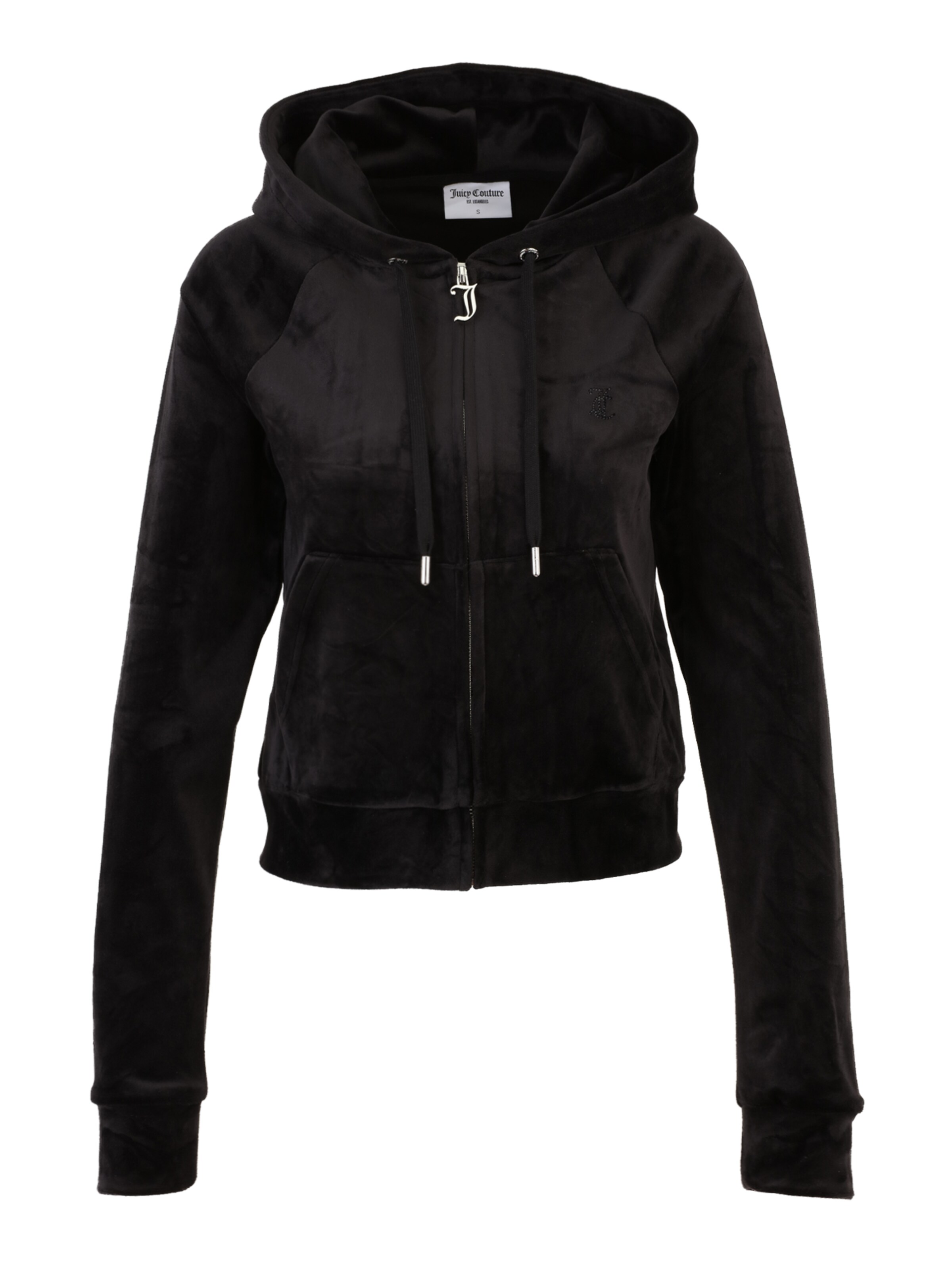 Veste de survêtement 'MADISON' Juicy Couture Tall en noir : devant