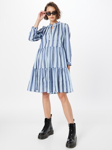 0039 Italy Shirt Dress 'Milly' in Blue