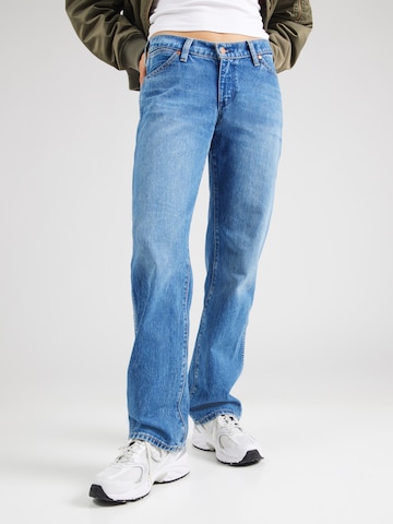 Regular Jeans de la WRANGLER pe albastru: față