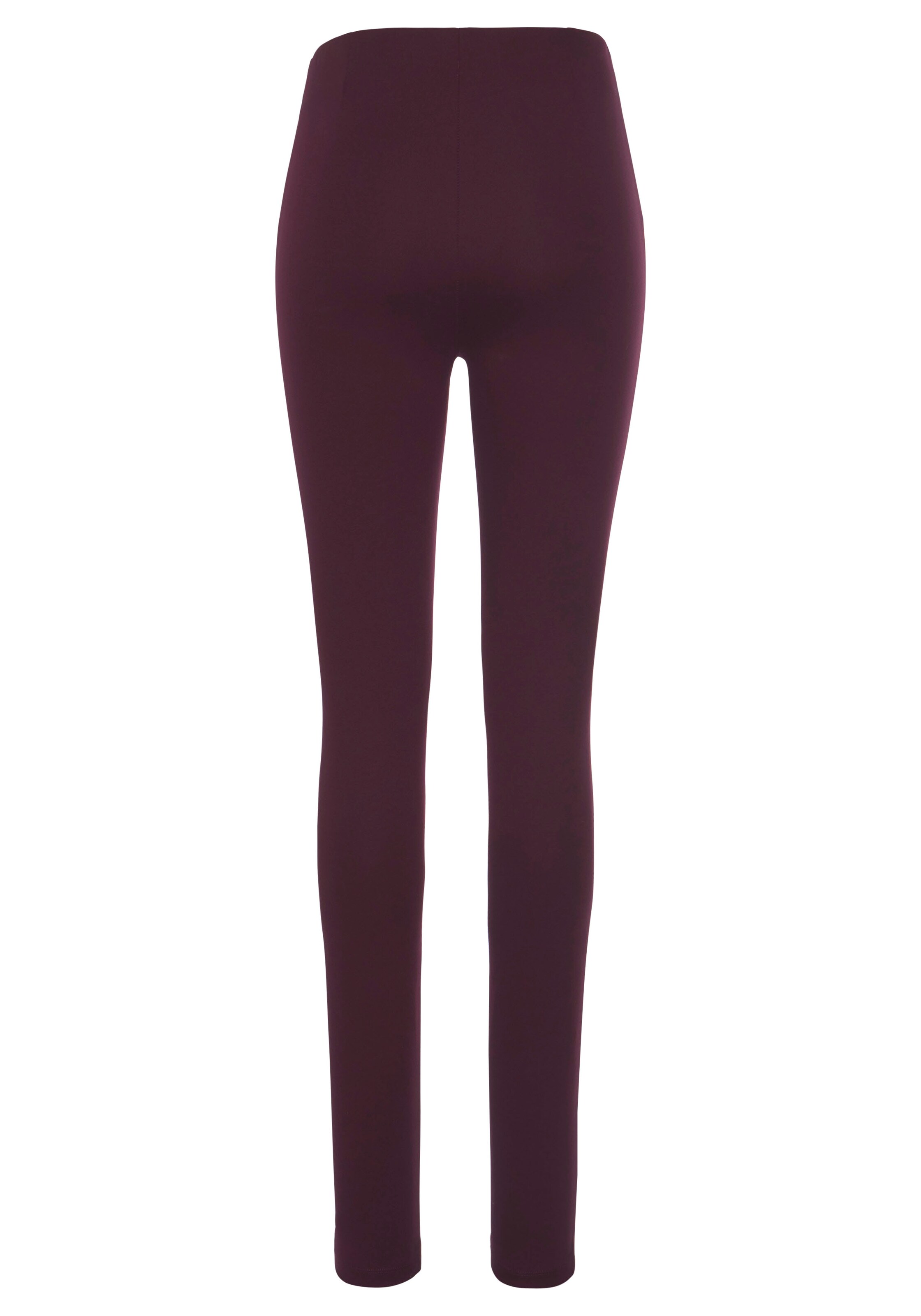 LASCANA Скинни Леггинсы в Красный