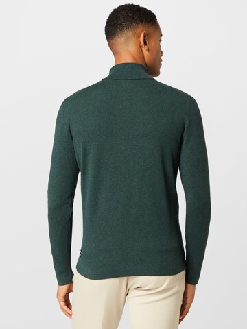 TOM TAILOR DENIM Sweater in Green