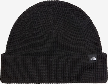 juoda THE NORTH FACE Megzta kepurė 'Fisherman': priekis