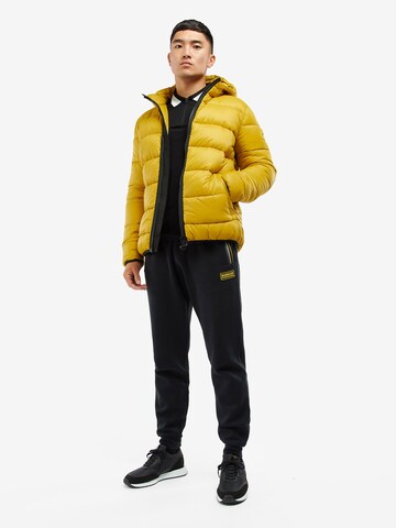 Barbour International Winter jacket in Yellow