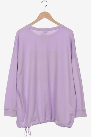 SAMOON Sweatshirt & Zip-Up Hoodie in 5XL in Purple