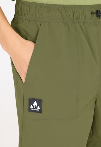 Whistler Regular Sports trousers 'Trek' in Green