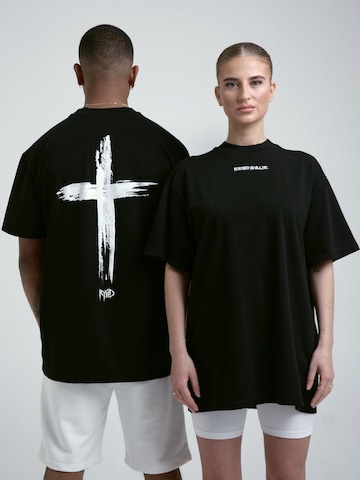Remember you will die Shirt 'Kreuz' in Schwarz