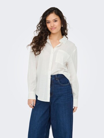 JDY Blouse 'JDYKimie' in White: front